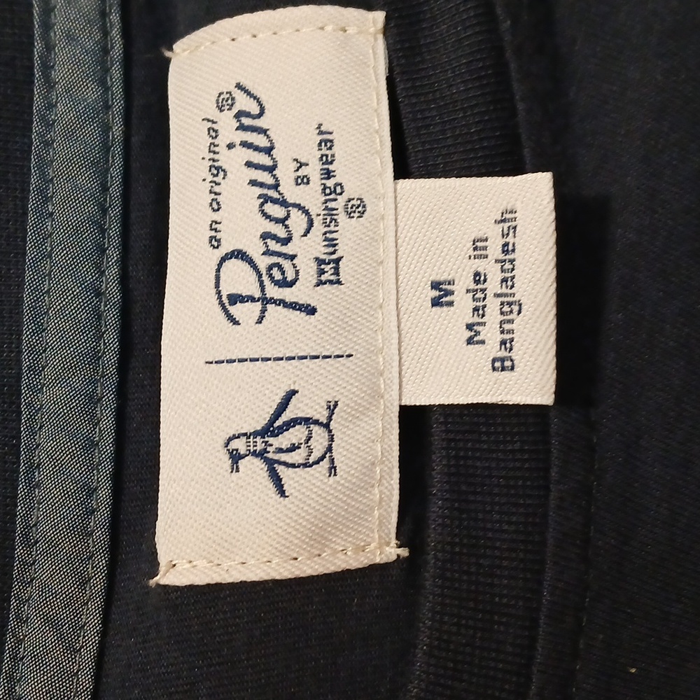 Penguin Blue and White Short Sleeve Tee - Picture 2 of 5